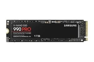 Samsung 990 EVO SSD 1TB, PCIe 5.0 x2 M.2 2280 (MZ-V9E1T0BW)