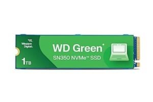 Western Digital WD Green SN350 NVMe 1TB, Upto 3200MB (WDS100T3G0C)