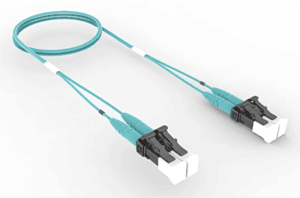 COMMSCOPE LC–LC TYPE MULTIMODE FIBER PATCH CORD 5MTR OM4 (FFXLCLC42-MXM003)