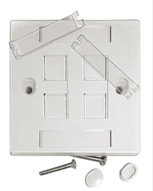 CommScope Cat6A Face plate-Quard (1859053-1)