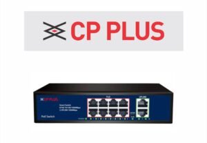 CP PLUS 8+2 Port Fast Ethernet Switch(CP-ANW-HP8H2-96 )