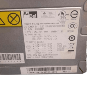 Refurbished AC Bell Desktop Power Supply (TFX0220D5WB)