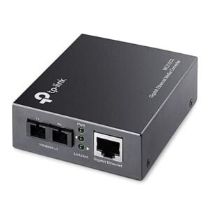 TP-Link Gigabit SFP to RJ45 Fiber Media Converter | Fiber (MC210CS)to Ethernet Converter