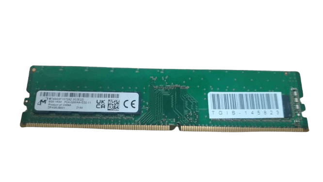 Refurbished Micron DDR4 ECC RAM 8GB 3200MHz Server Memory 8GB (MTA9ASF1G72AZ)