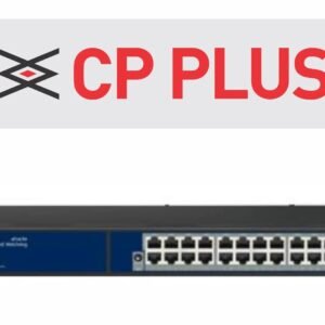 CP PLUS AI PoE Switch(CP-ANW-HP24G2-N30 24EP+2G)