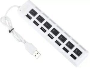 ADNet USB HUB 2.0 Hub 7Port with switch (AD-819)