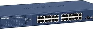 Netgear GS 724 T 24 Port Switch