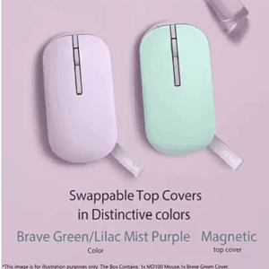 OpenBox ASUS Marshmallow MD100 /Adj. DPI,2 in 1 color with Swappable magnetic top