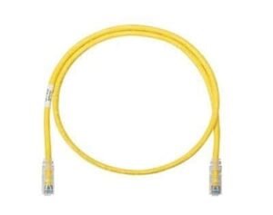 CommScope Cat6A 1MTR Yellow Patch Cord (NPC6ASZDB-YL001M)