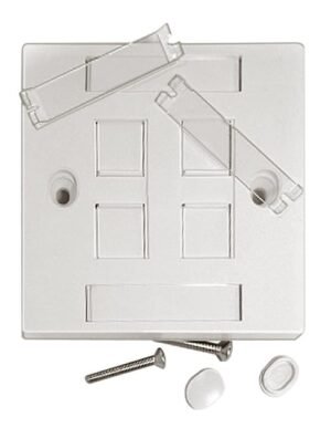 CommScope Cat6 Face Plate-Quard (1859053-1)