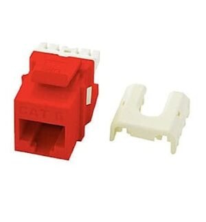 Commscope Cat6 LAN I/O-Red, (1375055-x)