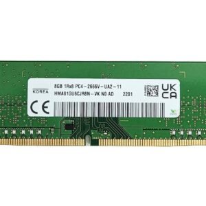 HYNIX RAM 8GB PC4 DDR4-2666MHz Desktop - HMA81GS6JJR8N-VK