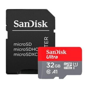 SanDisk 32GB Class 10 Micro SDHC Memory Card (SDSQUAR-032G-GN6MA)