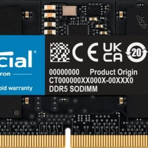 OpenBox Crucial RAM 16GB DDR5 Laptop Memory (CT16G48C40S5)