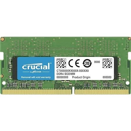 OpenBox Crucial RAM 8GB DDR4 3200MHz CL22 (or 2933MHz or 2666MHz) Laptop Memory (CT8G4SFRA32A)