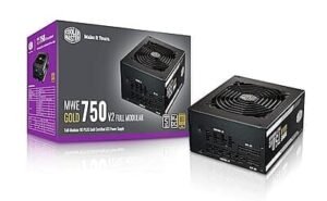 Cooler Master SMPS MWE750 V2 750 WATT FULLY MODULAR 80 PLUS GOLD (MPE-7501-AFAAG-IN)