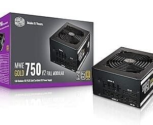Cooler Master SMPS MWE750 V2 750 WATT FULLY MODULAR 80 PLUS GOLD (MPE-7501-AFAAG-IN)