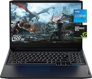 OpenBox Lenovo Lenovo IdeaPad Gaming 3 Intel Intel Core i5 11th Gen 11300H - (8 GB/1 TB HDD/256 GB SSD/Windows 11 Home/4 GB Graphics/NVIDIA GeForce RTX 3050/120 Hz) 15IHU6 Gaming Laptop