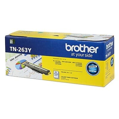 BROTHER Toner Cartridge YELLOW (TN-263)