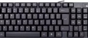 ZEBRONICS Wired USB Desktop Keyboard (Zeb-K25)