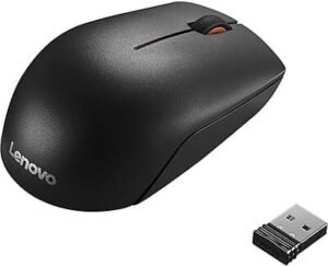 Openbox Lenovo 300 /1yr battery life, Ambidextrous,Ergonomic,1000 DPI Wireless Optical Mouse (2.4GHz Wireless, Black)