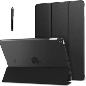 Apple iPad Back Cover for Apple iPad 8th Gen 10.2 inch (Black, Dual Protection, Silicon)