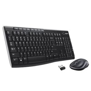 OpenBox Logitech MK270r Wireless Combo Keyboard (Black)