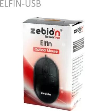 Zebion ELFIN Wired Optical Mouse (ELFIN MOUSE)