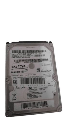 Refurbished SAMSUNG SATA Hard Disk 1TB (ST1000LM024)