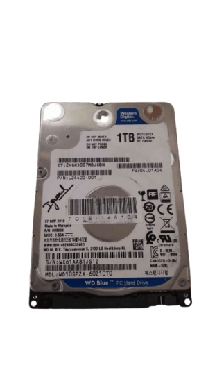 Refurbished WD SATA Hard Disk Laptop 1TB (WD10SPZX-60Z10T0)