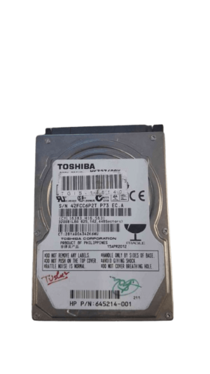 Refurbished TOSHIBA 2.5 Internal Hard Drive 320GB (MK3276GSX)